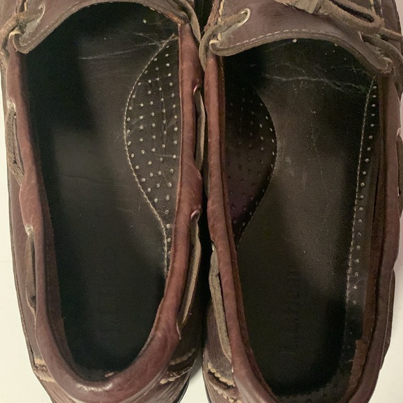 L.L.Bean lace up leather loafers. Size 9 1/2D - Picture 7 of 7